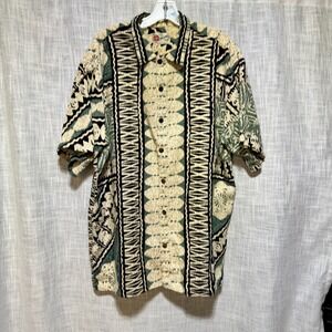 VTG Hilo Hattie The Hawaiian Original 100% Cotton Made In Hawaii Casual XXL